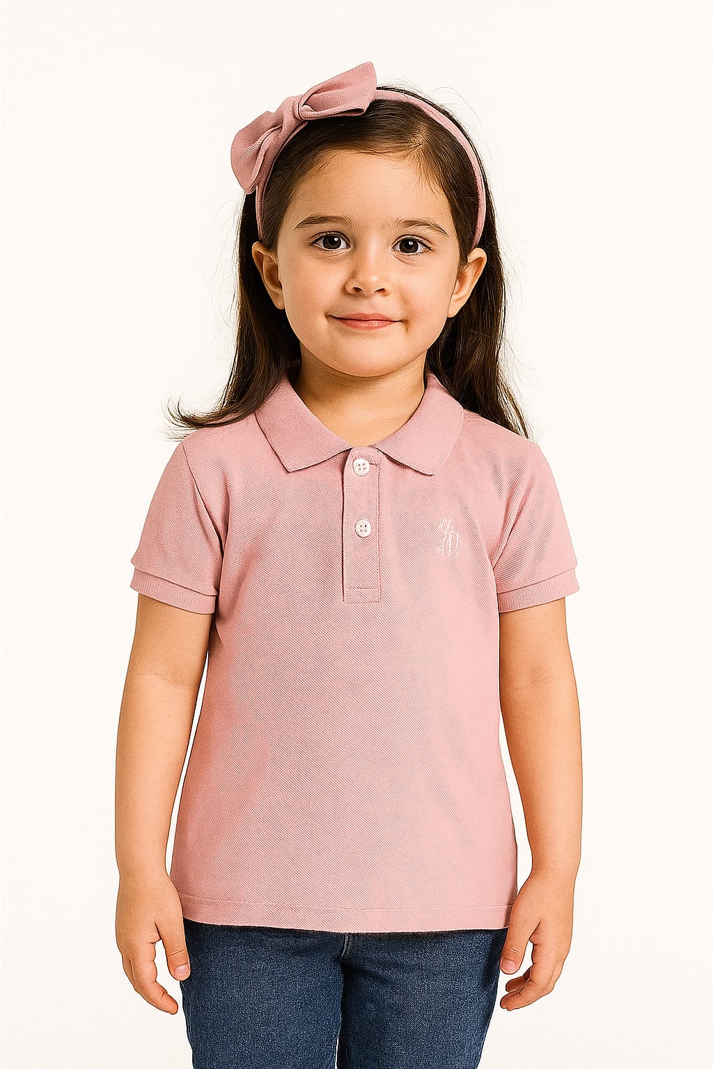 Cute Kids Pink Polo Shirt