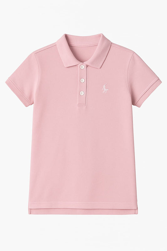 Cute Kids Pink Polo Shirt